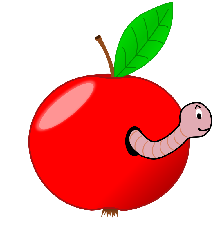 Clip art download red. Worm clipart insect