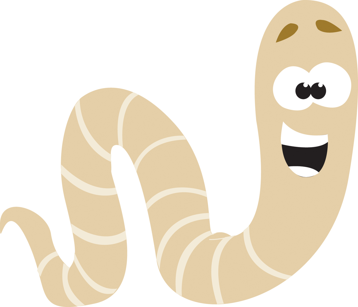 Wiggle clip art library. Worm clipart kid