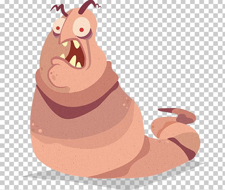 Giant dog parasitism toxocariasis. Worm clipart roundworm