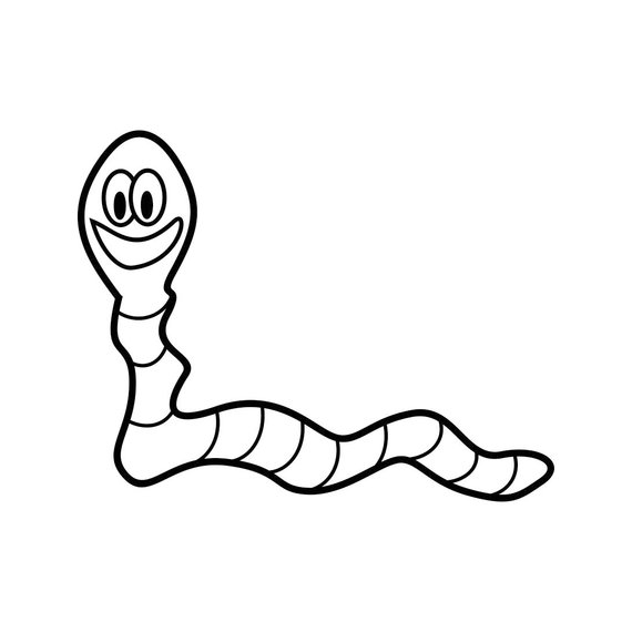 Earthworm inchworm graphics svg. Worm clipart vector