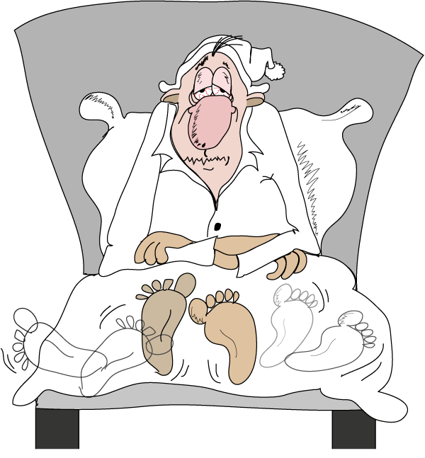 Restless legs syndrome pictures. Worry clipart restlessness