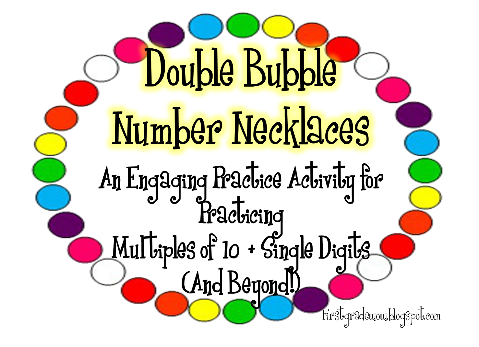 Wow clipart bubble writing. First grade double number