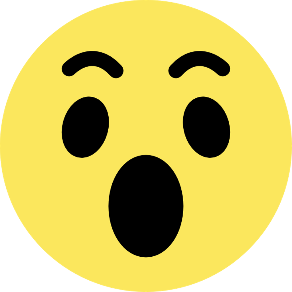 Wow clipart eye. Facebook button emoji emojisticker