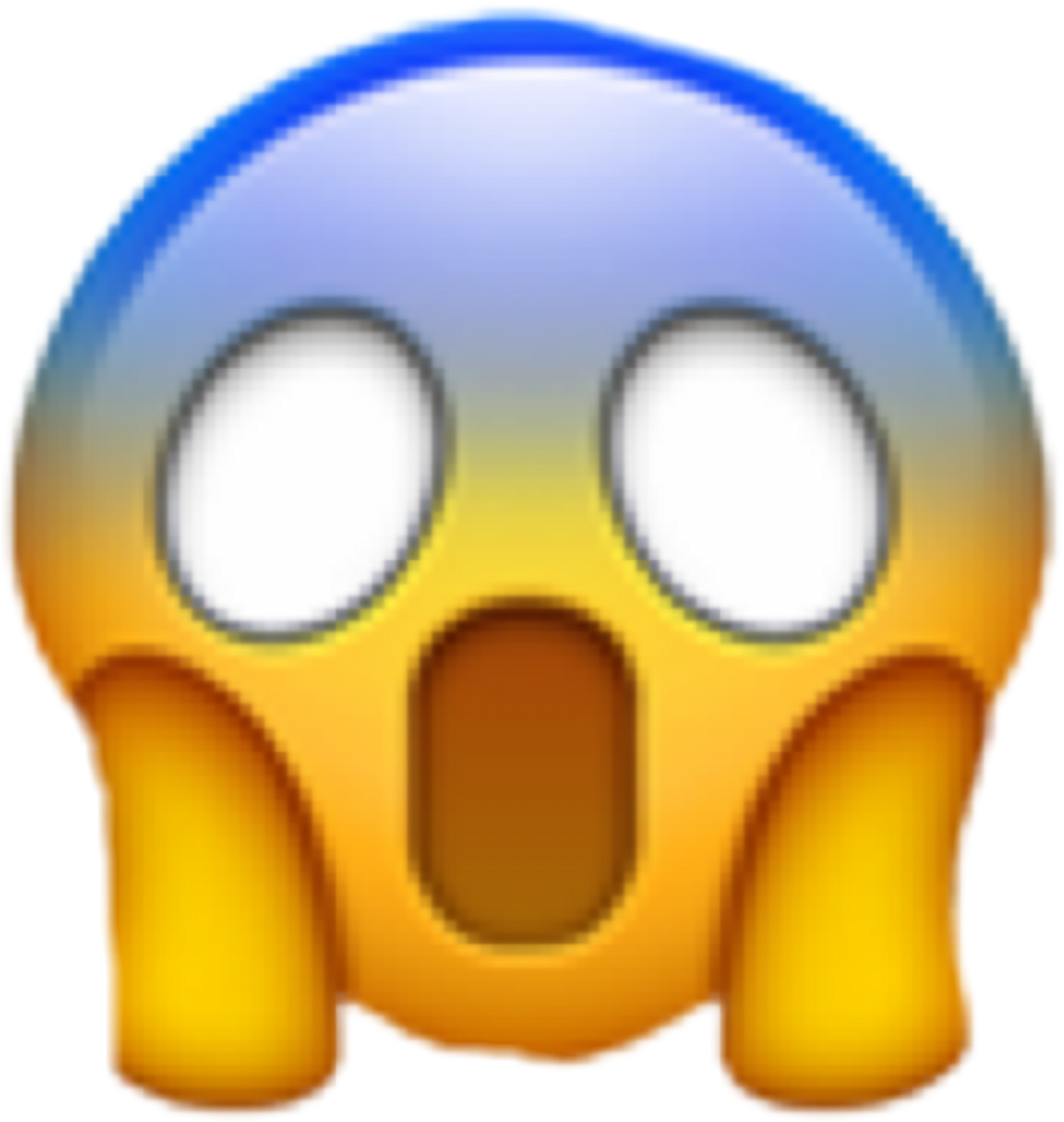 Shocked emoji omg freetoedit. Wow clipart eye