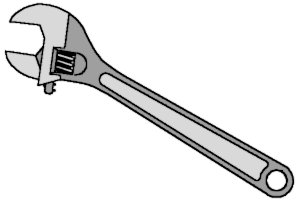 Wrench clipart. Free wrenches graphics images