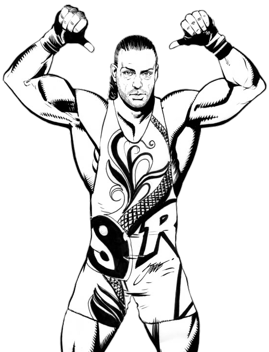 Wrestlers clipart easy drawing. Wwe at getdrawings com