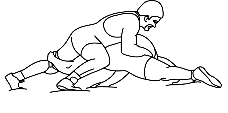 wrestlers clipart helmet