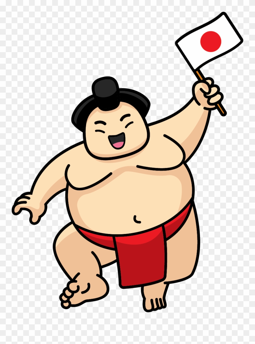 Wrestlers clipart sumo wrestler. Is fun for the