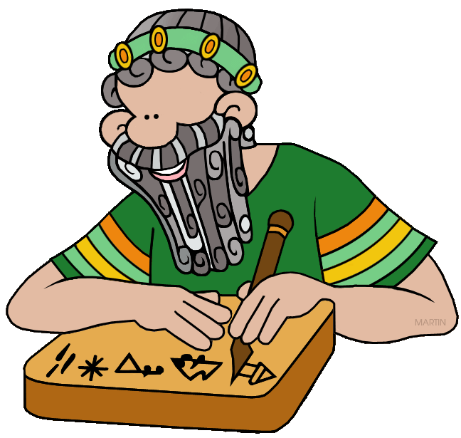 If i were a. Writer clipart scribe