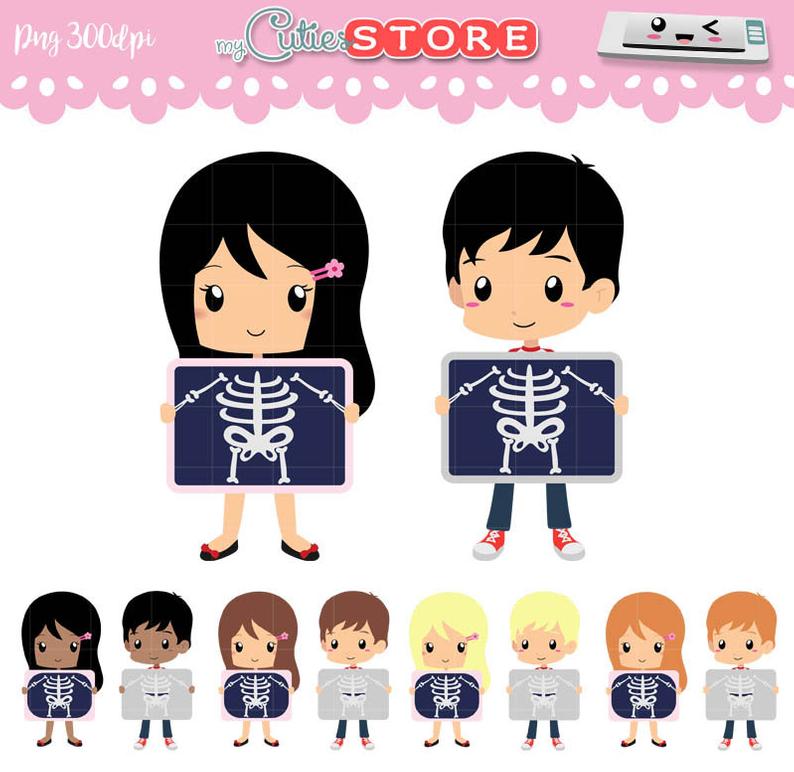 Chibi set png graphics. Xray clipart animated