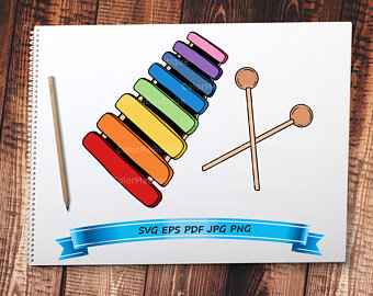 Etsy . Xylophone clipart name