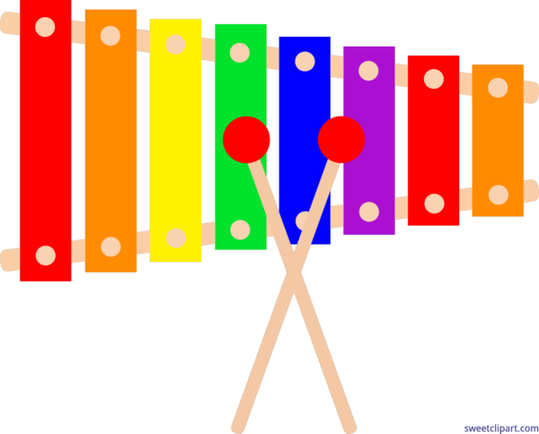 Colorful archives sweet clip. Xylophone clipart rainbow