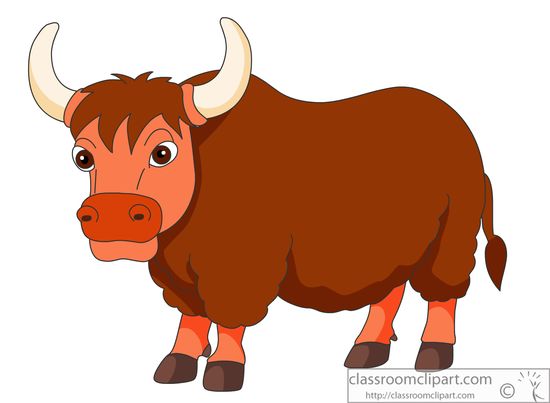 Young panda free images. Yak clipart brown