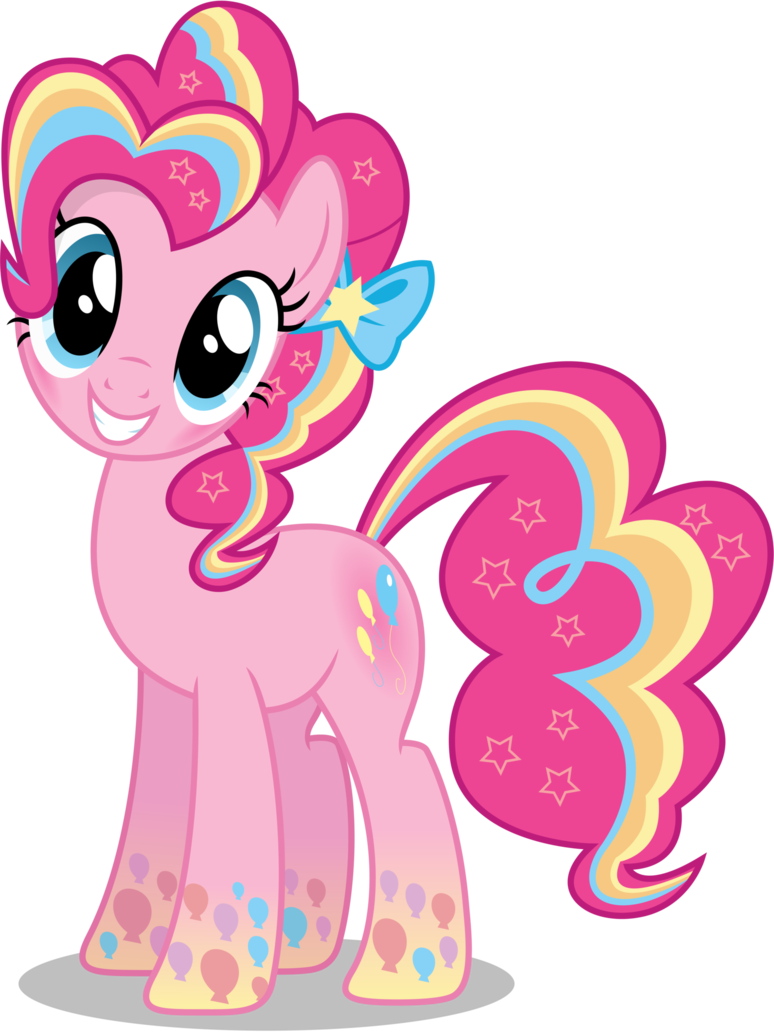Yelling clipart good deed. Pinkie pie rainbowfied from