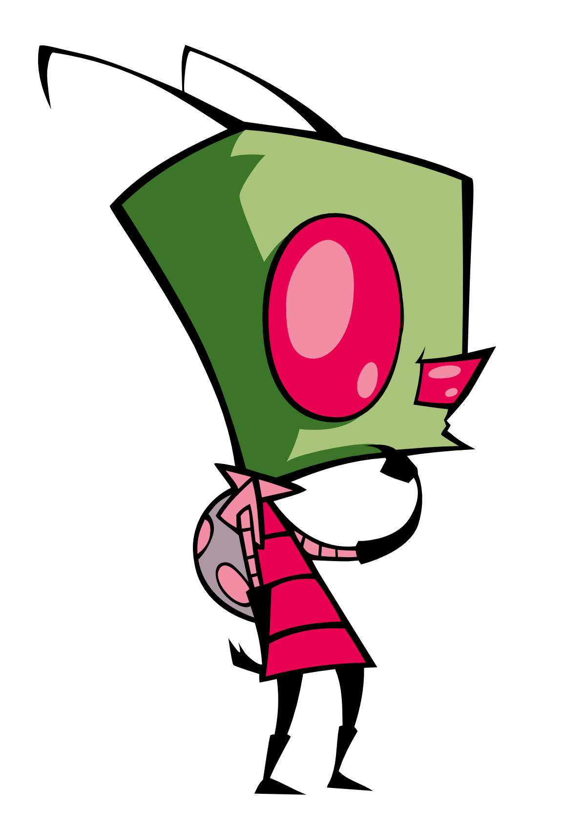 Invader zim uncyclopedia the. Yelling clipart inferior