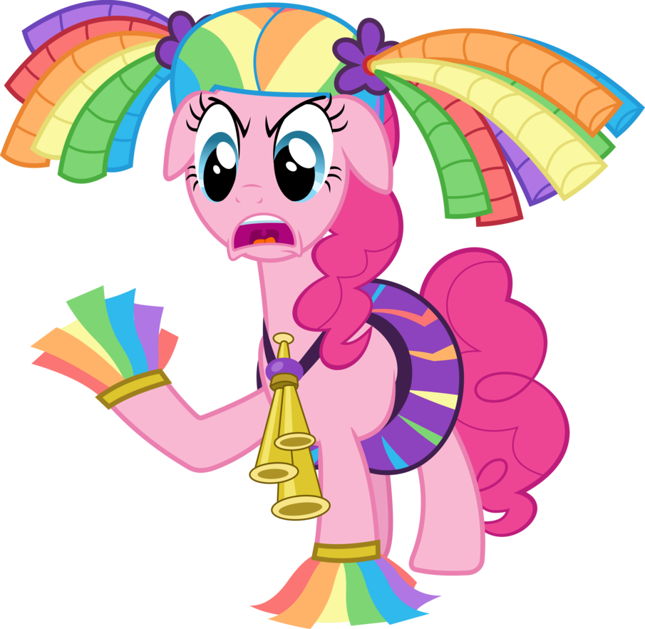 Yelling clipart rage. Pinkie pie cheer by
