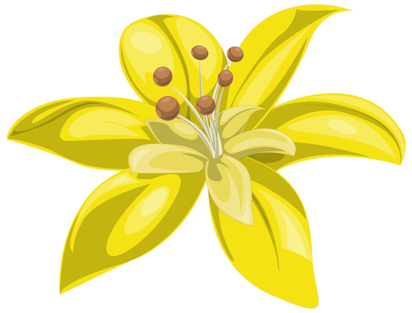 Yellow flower png. Image gallery yopriceville high