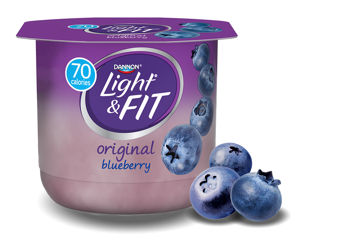 Yogurt clipart low fat yogurt. Blueberry nonfat light fit