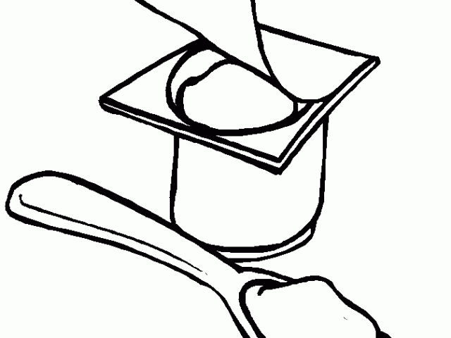 Yogurt clipart sketch. Free download clip art