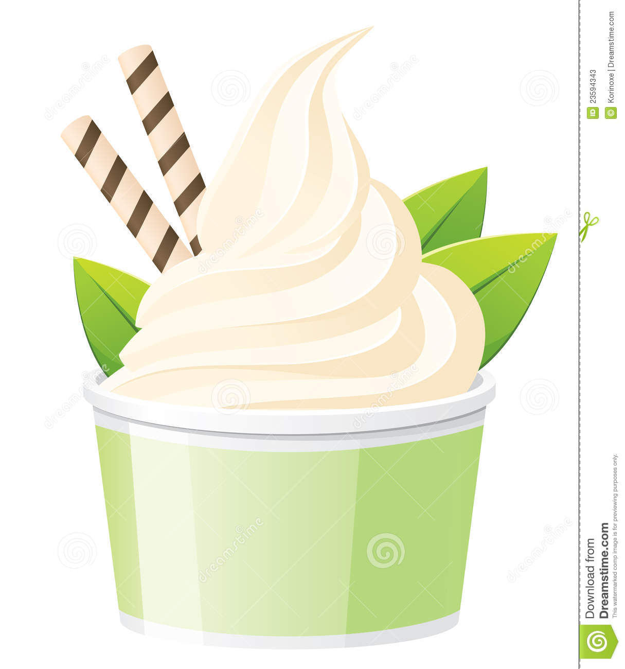 Yogurt clipart vanilla yogurt.  frozen clip art