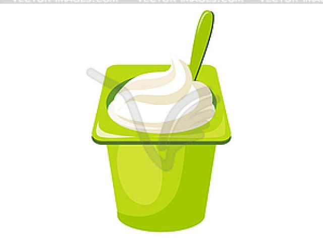 Free download clip art. Yogurt clipart yema