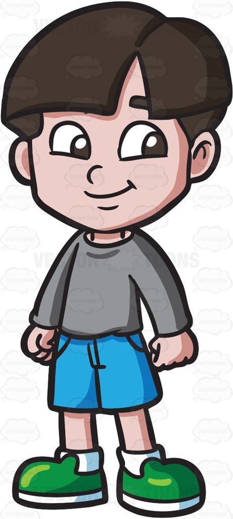Young clipart. A happy boy pinterest