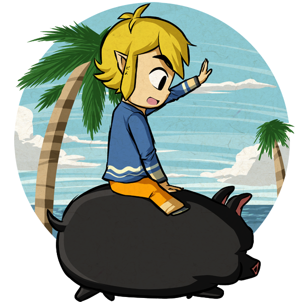 Link s literal by. Young clipart piggy back ride