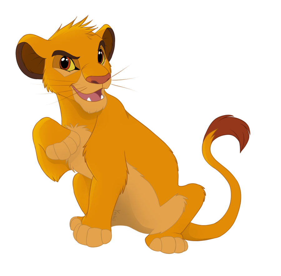 Young clipart simba cub. Speedpaint by yechii on