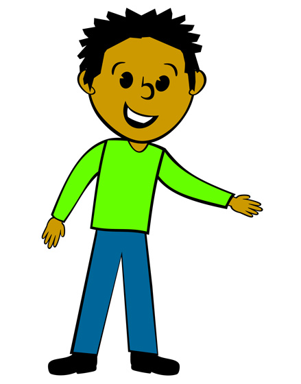 Man waving clip art. Young clipart young male