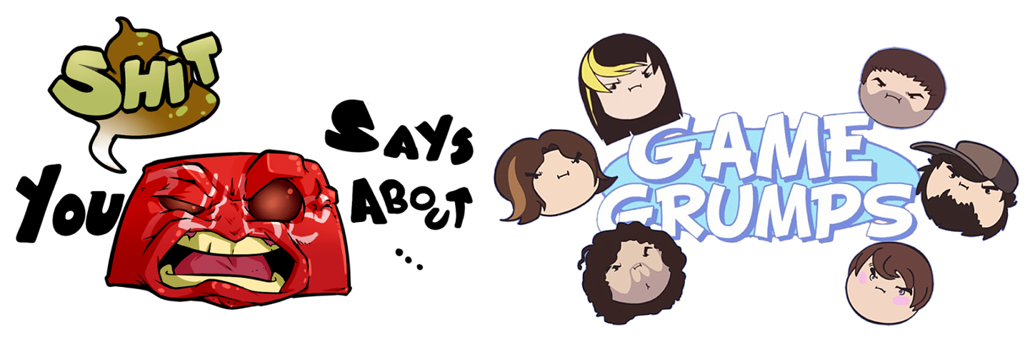 Youtube clipart video game. Shit says about grumps