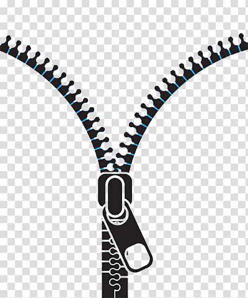 Black drawing iron transparent. Zipper clipart zip