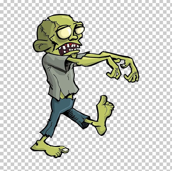 Zombie clipart animated. Cartoon png amphibian film