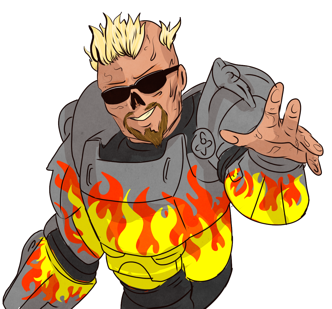 Zombie clipart ghoul. Becoming fieri album on