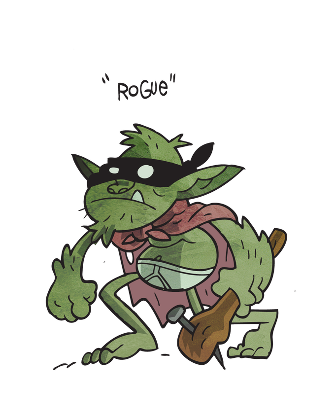 Quest a tabletop rpg. Zombie clipart goblin