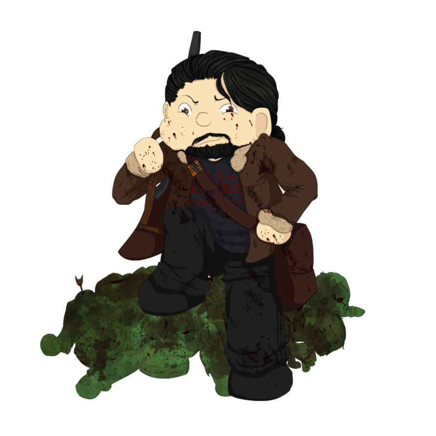 Zombie clipart zombie hunter. Comiss tom the by