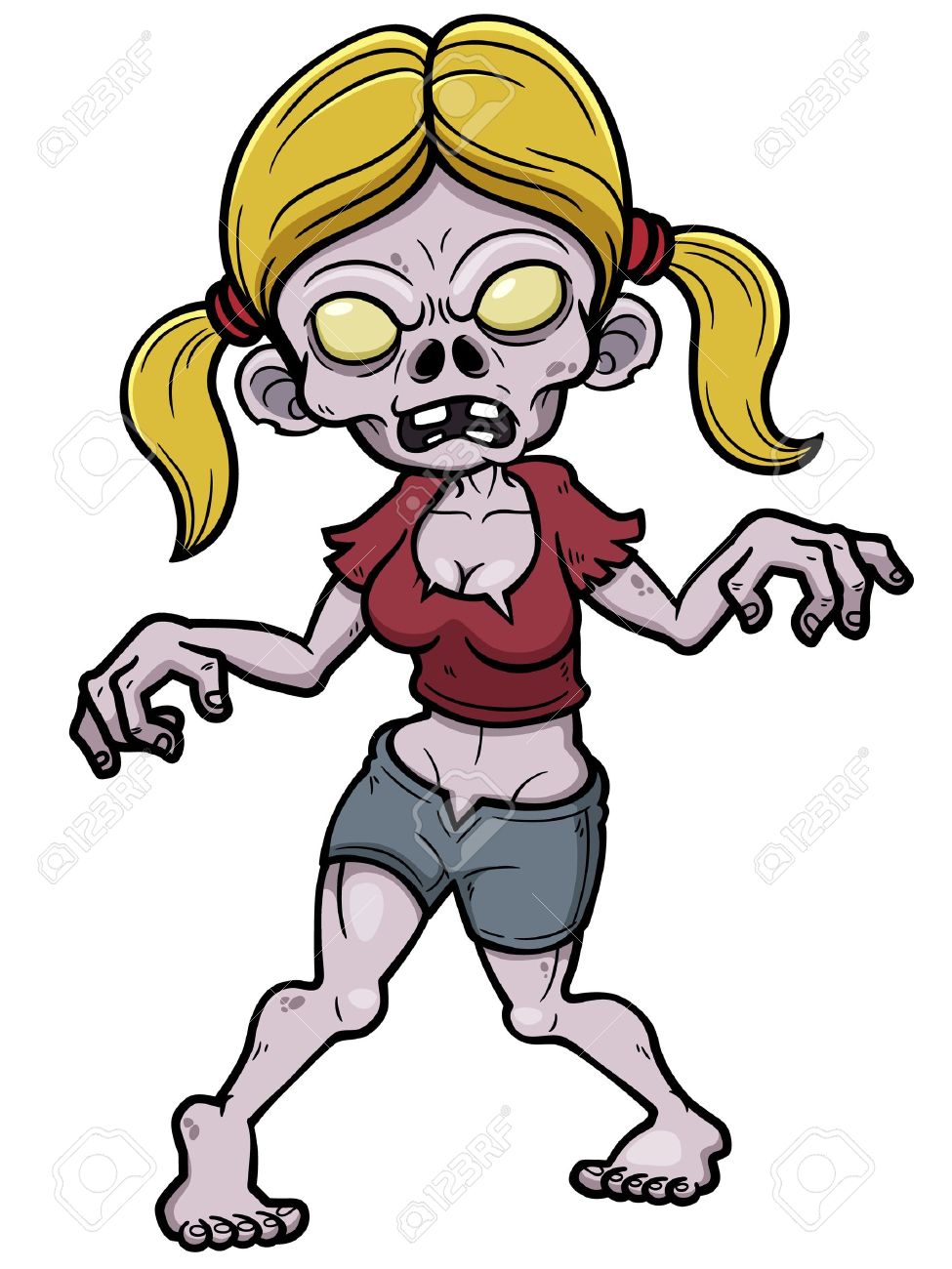 Zombie clipart zombie lady. Zombies free download best