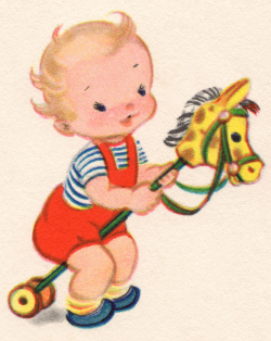 Vintage Clip Art: Baby Boy - Free Pretty Things For You