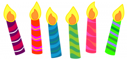 Birthday Candles Clipart