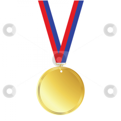 Gold Medal Free Clipart