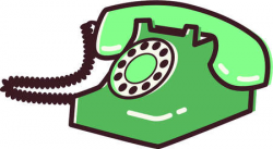 Stock Illustration - Illustration of a retro phone