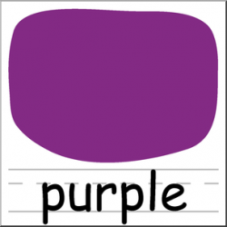 Clip Art: Colors: Purple I abcteach.com | abcteach