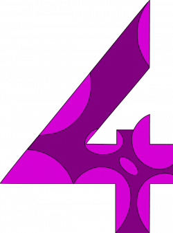Purple 4 Clipart
