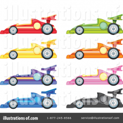 Race Car Clipart #1133308 - Illustration by Graphics RF