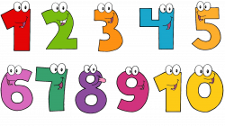 Download 1 To 10 Numbers Transparent Background - Free Transparent ...