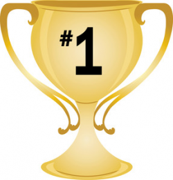First Place Trophy Clipart