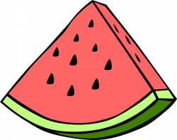 Watermelon Slice Free Clipart