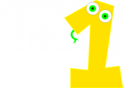 Number One Yellow Clip Art at Clker.com - vector clip art online ...