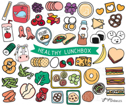 Lunchbox Clipart Healthy Lunch Clipart Kids Lunch