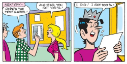 Bughead-in-the-Comics - Betty tells Jughead that he got a perfect ...