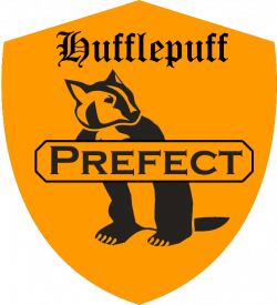 Hufflepuff Prefect Badge | HUFFLEPUFF SCHOOL STYLE | Pinterest ...